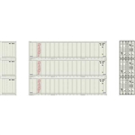 Athearn 17708 N 40' Smooth Side Container DARK (3)