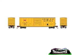 Athearn 2286 N 50' PS 5277 Single Door Box GB&W #1742