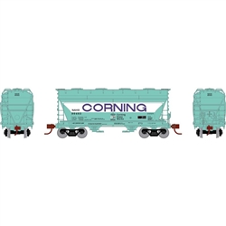 Athearn 23426 N ACF 2970 2-Bay Center Flow Covered Hopper Bay State Milling Comp BSMX #13
