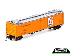 Athearn 2381 N 50' Ice Bunker Reefer Rath Packing Company #2108