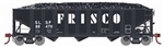 Athearn 24478 N 3-Bay Open Hopper Frisco #88470