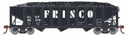 Athearn 24478 N 3-Bay Open Hopper Frisco #88470