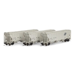 Athearn 25441 N PS 4427 Covered Hopper Chicago & North Western C&NW #(3)