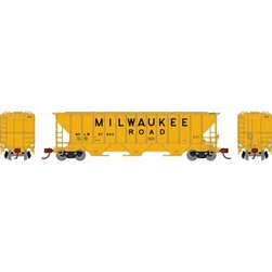 Athearn 27410 N PS 4427 Covered Hopper Milwaukee MILW #97602