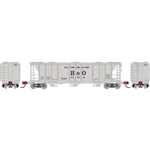 Athearn 28330 N PS-2 2893 3-Bay Covered Hopper Baltimore & Ohio B&O #628021