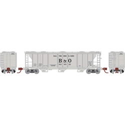 Athearn 28330 N PS-2 2893 3-Bay Covered Hopper Baltimore & Ohio B&O #628021