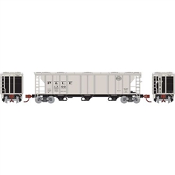 Athearn 28341 N PS-2 2893 3-Bay Covered Hopper Pittsburg & Lake Erie P&LE #1739