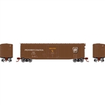 Athearn 2843 N 50' PS-1 Plug Door Smooth Side Boxcar Pennsylvania PRR #21001