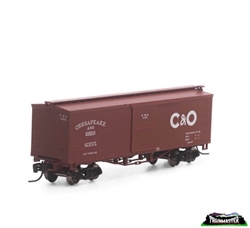 Athearn 5181 N 36' Old Time Wood Box Chesapeake & Ohio #6355