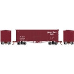 Athearn 5184 N 36' Old Time Wood Box Nickle Plate NKP #10724