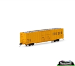 Athearn 6714 N 60' PS Auto Box Frisco SLSF #9023