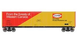 Athearn 76124 HO 50' Youngstown Plug Door Boxcar CANFOR #2056