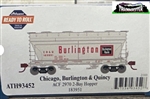 Athearn 93452 HO ACF 2970 Covered Hopper Chicago Burlington & Quicy CB&Q #183951