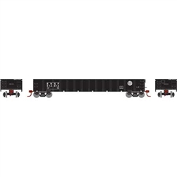 Athearn 97369 HO 52' Mill Gondola BNSF/Black #512012