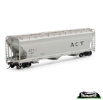 Athearn G15427 HO ACF 4600 3-Bay Center Flow Hopper AC&Y #467