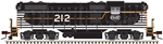 Atlas 10003944 HO EMD GP7 Standard DC Chicago & Eastern Illinois 212