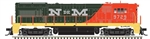 Atlas 10004290 HO GE U30B High Nose Standard DC Nacionales de Mexico #9729