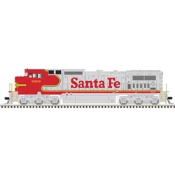 Atlas 10004512 HO GE Dash 8-40CW LokSound and DCC Santa Fe #915 Warbonnet