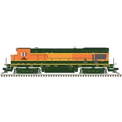 Atlas 10004710 HO GE B23-7 Low Nose Sound and DCC Central Maine & Quebec Railway #2003 Ex-BNSF