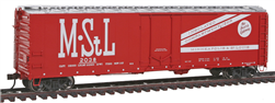 Atlas 20001371 HO AAR 50' Plug-Door Boxcar Minneapolis & St. Louis #2038