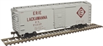 Atlas 20004548 HO ARR 40' Boxcar Kit Erie Lackawanna #73612