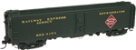 Atlas 20005351 HO ACF-REA Steel Express Reefer Railway Express Agency 6105 Mid-1950s Dark Green