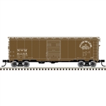 Atlas 20005754 HO 1932 ARA 40' Steel Boxcar Nacionales de Mexico 61157