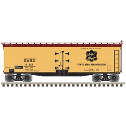 Atlas 20005841 HO 40' Wood Reefer Missouri-Kansas-Texas 9157