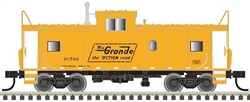 Atlas 20006222 HO Extended-Vision Caboose Denver & Rio Grande Western 01510