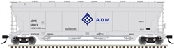 Atlas 20006267 HO Pressureaide Centerflow Hopper Archer-Daniels-Midland 50007 Molecule Logo