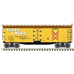 Atlas 20006325 HO 40' Wood Reefer Lucky Lager 60202