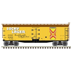 Atlas 20006325 HO 40' Wood Reefer Lucky Lager 60202