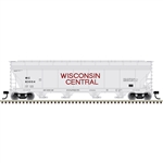 Atlas 20006397 HO ACF 5250 Centerflow Covered Hopper Plus Wisconsin Central 83004