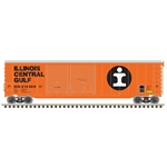 Atlas 20006583 HO Postwar 50' Double-Door Boxcar Illinois Central Gulf 514430