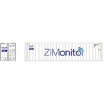 Atlas 20006731 HO 40' Reefer Container ZIM Set 2