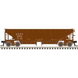 Atlas 20006806 HO 70 Ton Ballast Hopper Santa Fe 86522