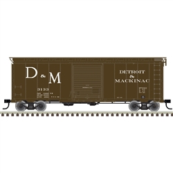 Atlas 20006815 HO 40' Postwar Box Detriot & Mackinac D&M 3113
