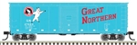 Atlas 20007079 HO USRA Steel Rebuilt 40' Boxcar Great Northern #27216 Standing Rocky