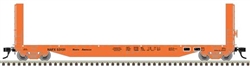 Atlas 20007108 HO 51'6" Bulkhead Flatcar North American Car Leasing NAFX #53202 