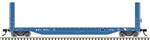 Atlas 20007111 HO 51'6" Bulkhead Flatcar Montana Rail Link #61046 
