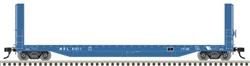 Atlas 20007111 HO 51'6" Bulkhead Flatcar Montana Rail Link #61046 