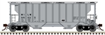 Atlas 20007122 HO Portec 3000 2-Bay Covered Hopper Plus Milwaukee Road #96079