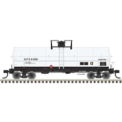 Atlas 20007350 HO 11,000-Gallon Tank Car w/Platform GATX #64894 Isobutane          