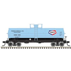 Atlas 20007357 HO 11,000-Gallon Tank Car w/Platform Tenneco Chemicals VENX #1366         