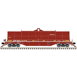 Atlas 50006768 N 42' Coil Steel Car with Fishbelly Side Sill Grand Trunk Western #187411
