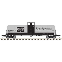 Atlas 20007574 HO ACF 17,360-Gallon Tank Car Stauffer Chemical ACFX #85286 