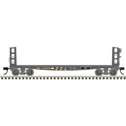 Atlas 50006947 N 42' Pulpwood Flatcar with Load  Seaboard Coast Line #110264