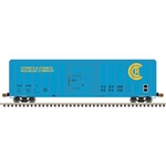 Atlas 20007593 HO FMC 5347 Single-Door Boxcar Corinth & Counce #4622