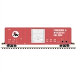 Atlas 20007610 HO FMC 5347 Single-Door Boxcar Providence & Worcester #439