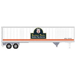 Atlas 20007841 HO 45' Pines Trailer Assembled Southern Pacific #721702